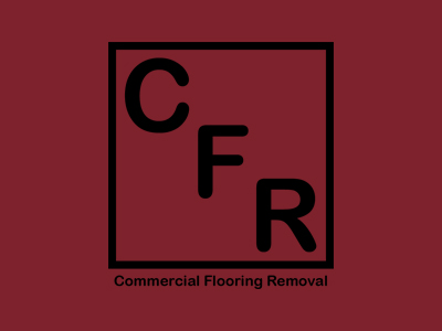 Commercial Flooring Removal's logo, an Oregon based concrete flooring company.